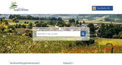 Desktop Screenshot of gulpen-wittem.nl